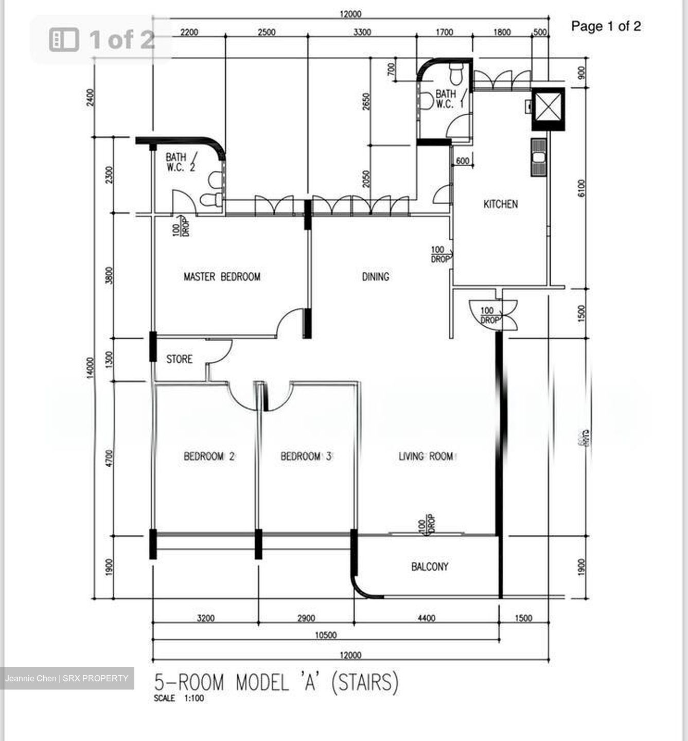 Blk 129 Lorong Ah Soo (Hougang), HDB 5 Rooms #580206401